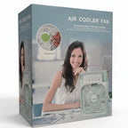 10 Inch Portable Air Conditioner Fan | Mist Water, And Humidifier