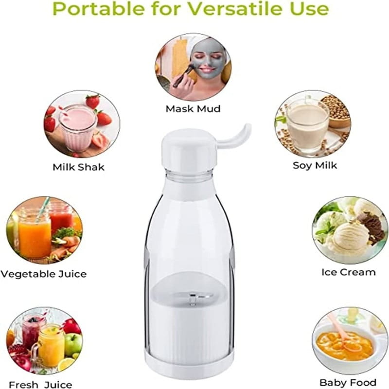 Portable Electric USB Juicer | 420 ML Rechargeable Bottle