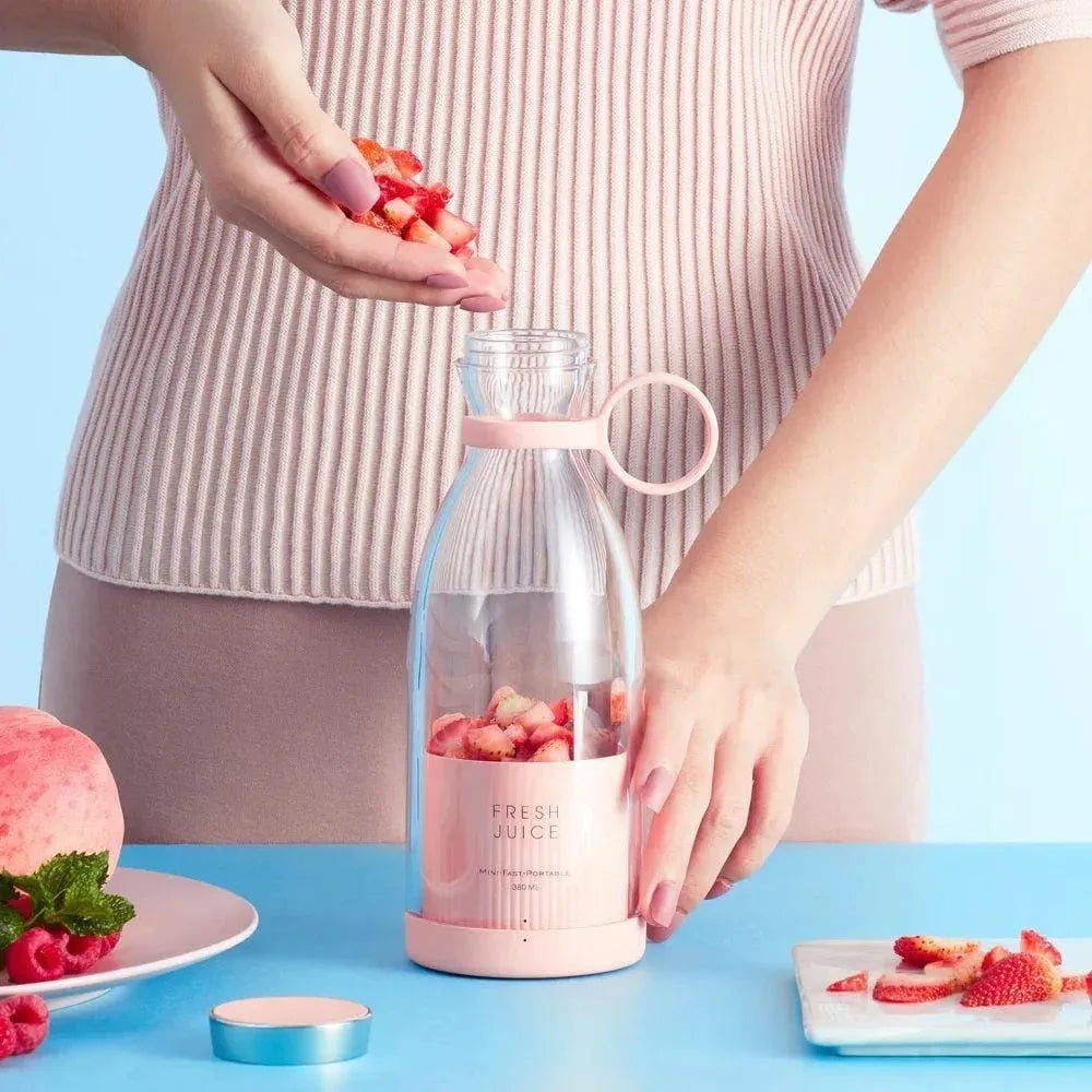 Portable Electric USB Juicer | 420 ML Rechargeable Bottle