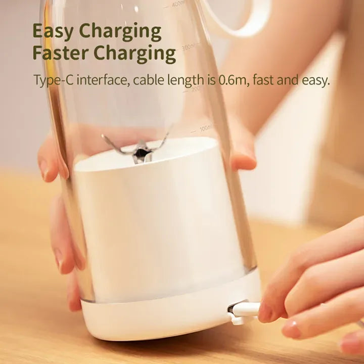 Portable Electric USB Juicer | 420 ML Rechargeable Bottle